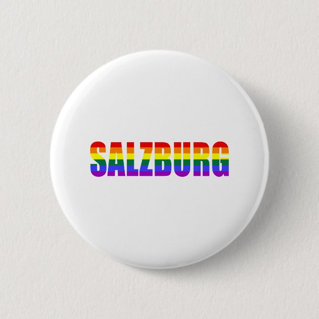 Bóton Redondo 5.08cm Orgulho de Salzburg (Frente)