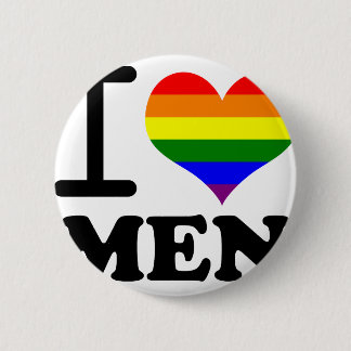 Bóton Redondo 5.08cm Orgulho gay - amor de I meu companheiro