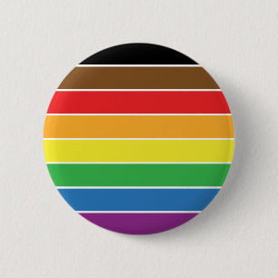 Bóton Redondo 5.08cm Orgulho gay - Indicador do Orgulho gay BLM - Faixa