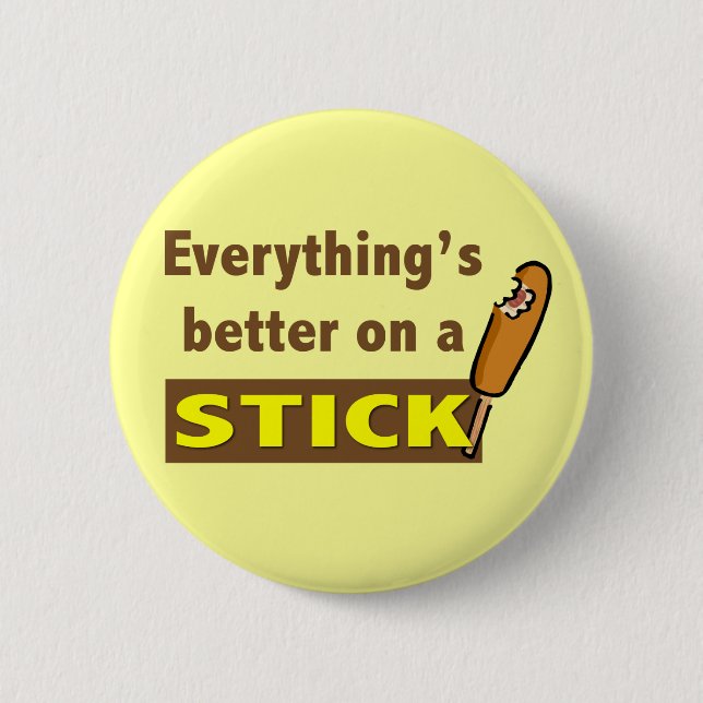 Bóton Redondo 5.08cm Orgulho Justo do Estado! (Frente)