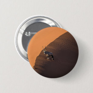 Bóton Redondo 5.08cm Oryx na borda, Namíbia