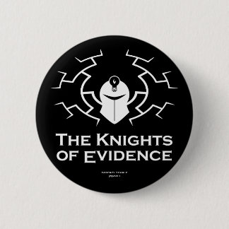 Bóton Redondo 5.08cm Os cavaleiros do crachá da evidência