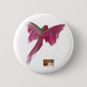 Bóton Redondo 5.08cm Os doces molham o artista do autismo