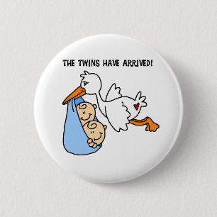 Bóton Redondo 5.08cm Os gêmeos chegaram