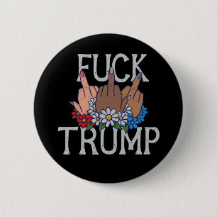 Bóton Redondo 5.08cm Os meus sentimentos em Donald Trump United Stand
