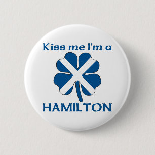 Bóton Redondo 5.08cm Os Scottish personalizados beijam-me que eu sou