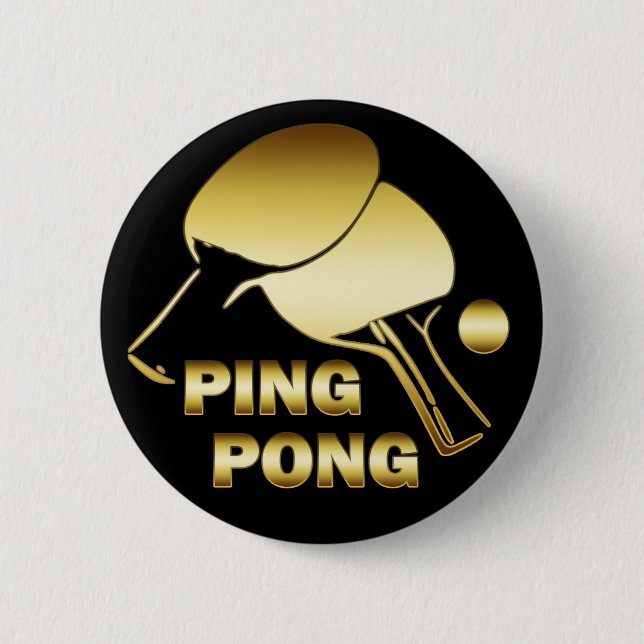 BÓTON REDONDO 5.08CM OURO PING PONG (Frente)