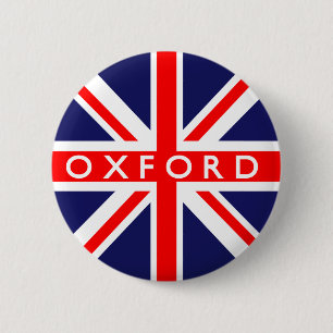 Bóton Redondo 5.08cm Oxford: British Flag