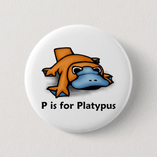 Bóton Redondo 5.08cm P é para Platypus