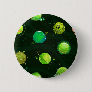 Bóton Redondo 5.08cm Padrão de espaço