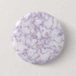 Bóton Redondo 5.08cm Padrão de Mármore Roxo