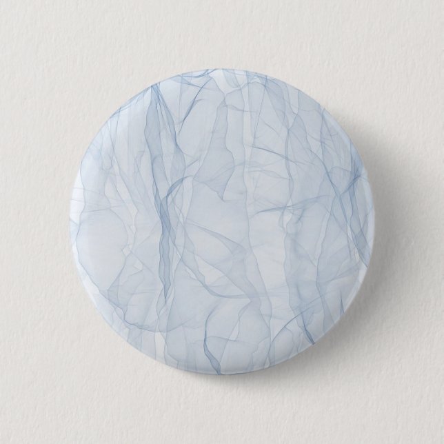Bóton Redondo 5.08cm Padrão de Sombra Azul (Frente)