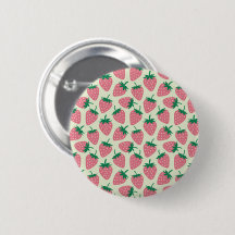 Padrão de Verão de Morango Rosa