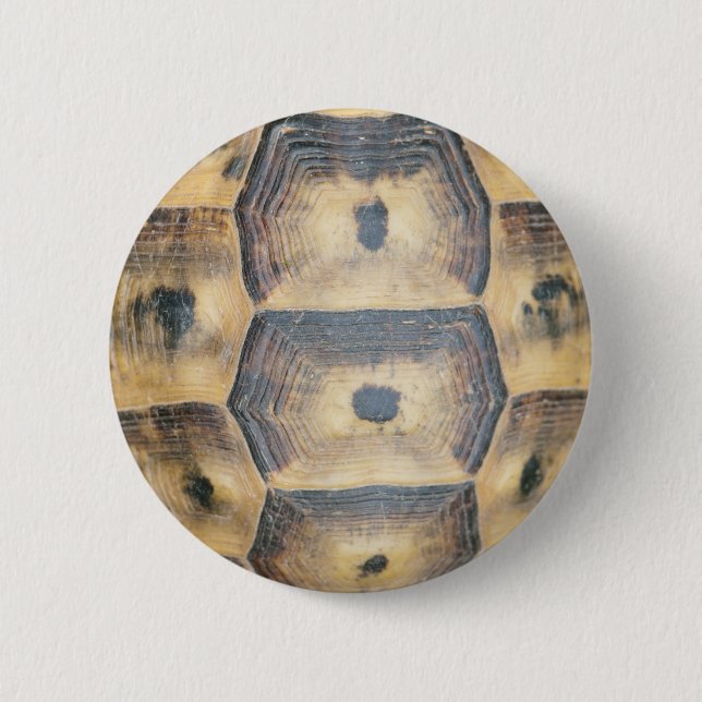 Bóton Redondo 5.08cm Padrão Tortoise Shell (Frente)