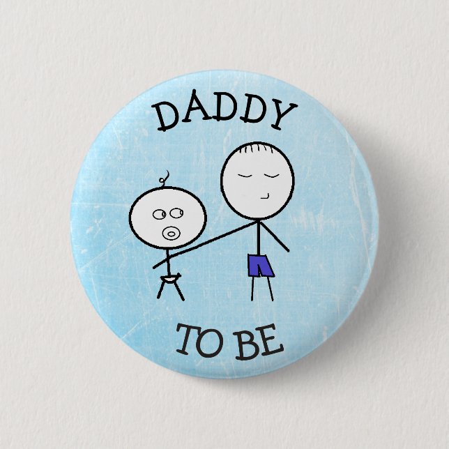 Bóton Redondo 5.08cm Pai a ser botão do anúncio (Frente)