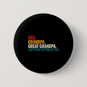Bóton Redondo 5.08cm Pai Avô Bisavô Frase Engraçada - Pai Eu Ape