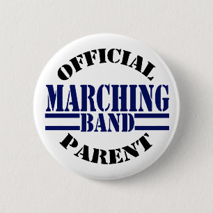 Bóton Redondo 5.08cm Pai da Banda de Marcha Oficial