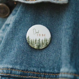 Bóton Redondo 5.08cm Pai De Animais Florestais