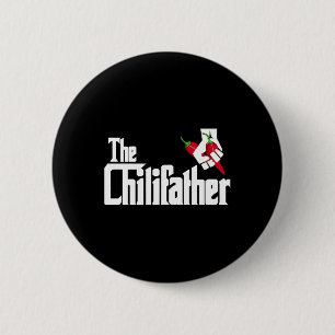 Bóton Redondo 5.08cm Pai de Chili Engraçado Churrasco Futebol Competiçã