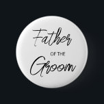 Bóton Redondo 5.08cm Pai do Partido do Groom, Espanhol Moderno<br><div class="desc">Design moderno e elegante imprimiu o botão Escoteiro de Pincel Pai do Partido do Chá de panela do Groom que pode ser personalizado com seu texto. Clique no botão "Personalizar" e use nossa ferramenta design para modificar este modelo. Veja a Design de Arte Gráfica para outros produtos que combinam com...</div>
