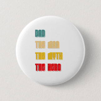 Bóton Redondo 5.08cm Pai o mito do herói