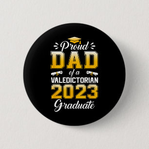 Bóton Redondo 5.08cm Pai Orgulhoso de 2023 da Classe 20 da Valedoria