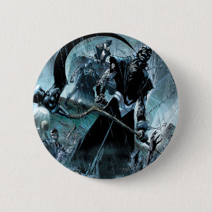 Bóton Redondo 5.08cm Painel preto do corpo da lanterna