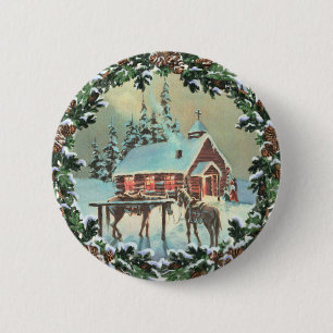 BÓTON REDONDO 5.08CM PAÍS IGREJA E FALTA DE SHARON SHARPE