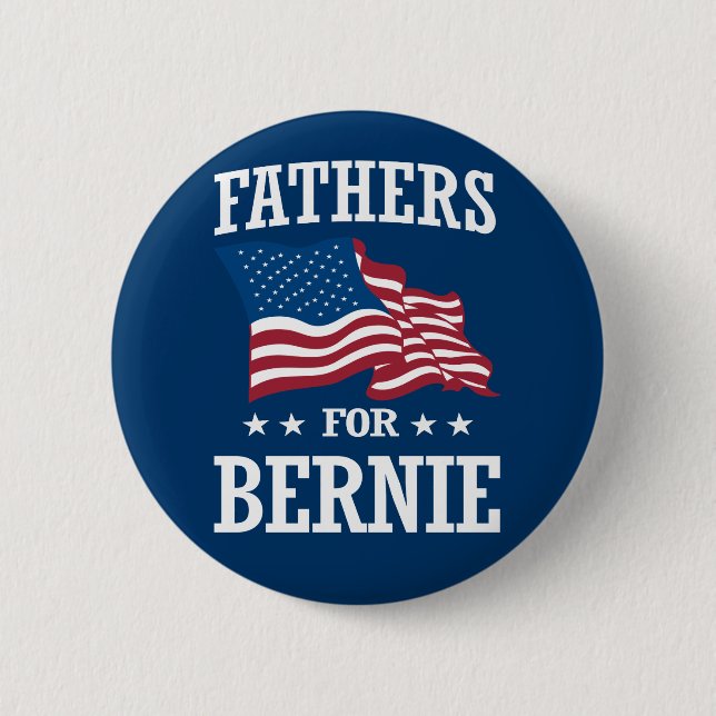 BÓTON REDONDO 5.08CM PAIS PARA BERNIE SANDERS (Frente)