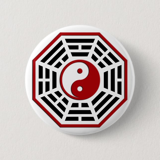 Bóton Redondo 5.08cm PaKua (Frente)