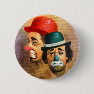 Bóton Redondo 5.08cm Palhaços