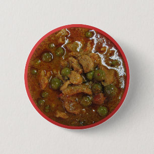 Bóton Redondo 5.08cm Panang Thai Curry [พ ะ แ น ง] ... Comida