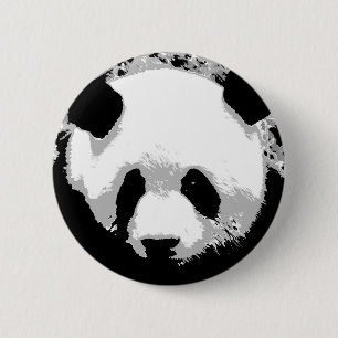 Bóton Redondo 5.08cm Panda