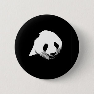 Bóton Redondo 5.08cm Panda Pop Art