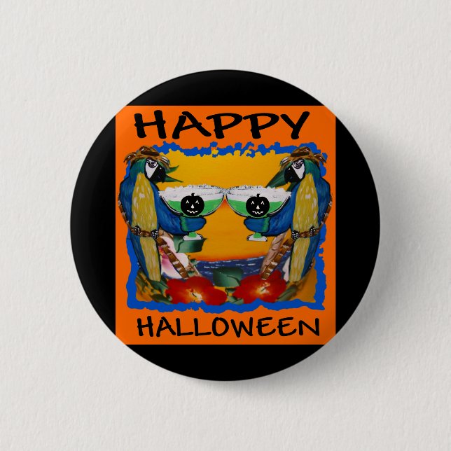 Bóton Redondo 5.08cm PAPagaios DE HALLOWEEN (Frente)