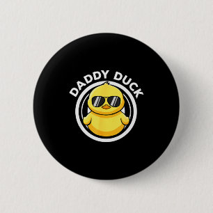 Bóton Redondo 5.08cm Papai Pato Pai Eu Amo Patos Amante Da Família Engr