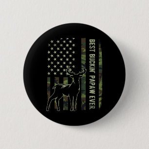 Bóton Redondo 5.08cm Papaw Camo American Flag Deer Hunting da melhor fo