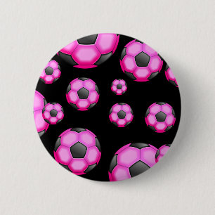 Bóton Redondo 5.08cm Papel de parede do futebol