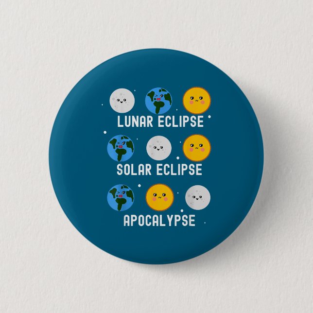 Bóton Redondo 5.08cm Para Eclipse Solar 04 08 24 (Frente)