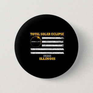 Bóton Redondo 5.08cm Paris 2024 Eclipse Solar 2024 040824