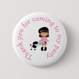 Bóton Redondo 5.08cm Paris Eiffel Torre Afro-Americano