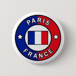 Bóton Redondo 5.08cm Paris França