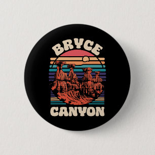 Bóton Redondo 5.08cm Parque Nacional Bryce Canyon Lembrança ao Ar Livre