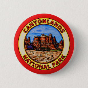 Bóton Redondo 5.08cm Parque nacional de Canyonlands