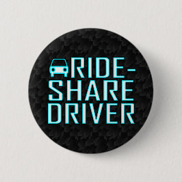 Bóton Redondo 5.08cm Parte do passeio que conduz o motorista Rideshare