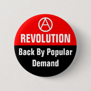Bóton Redondo 5.08cm parte traseira da revolução pelo design popular