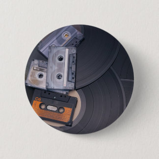 Bóton Redondo 5.08cm Partido retro