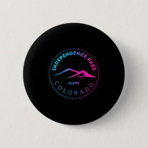 Bóton Redondo 5.08cm passagem de independência elevada colorado montanh
