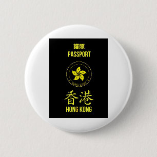 Bóton Redondo 5.08cm Passaporte do movimento da autonomia de Hong Kong