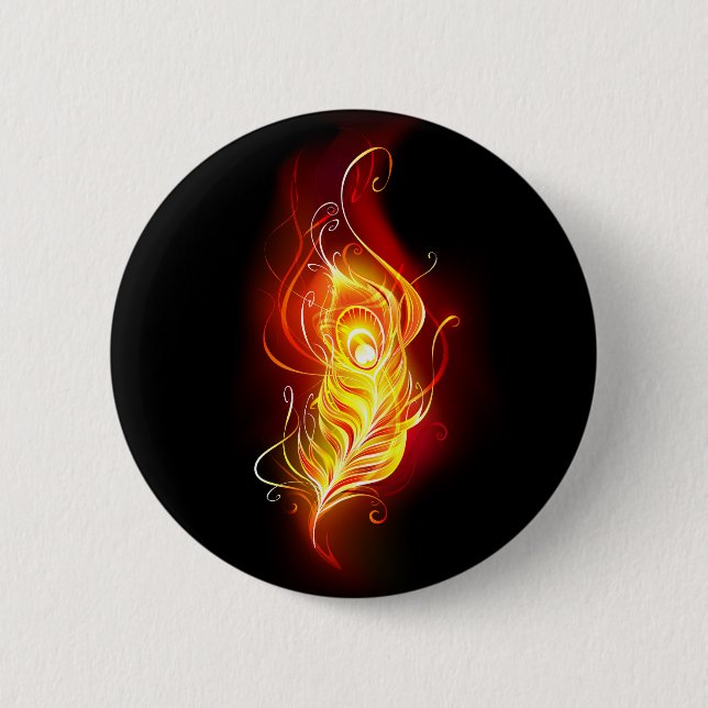 Bóton Redondo 5.08cm Patilha de Fogo (Frente)
